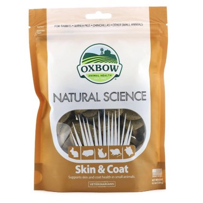 Oxbow Natural Science Skin Coat tablets